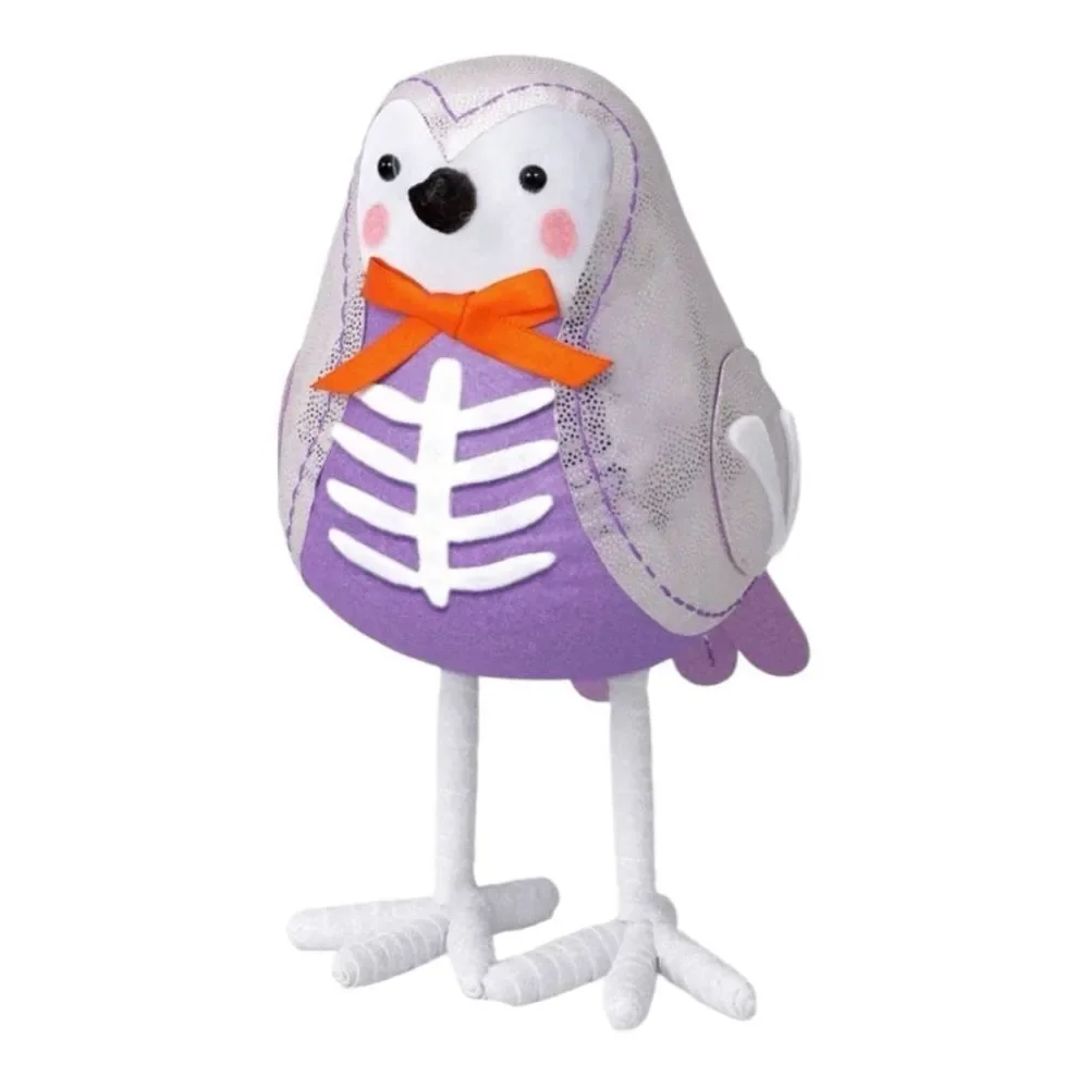 Charming Purple Wonder Bird Bonita with Orange Bow‎